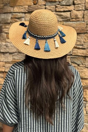 Hamptons Tassel Hat /5 =